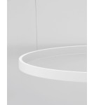 Lampy wiszące - Luces Exclusivas BARI Wisząca Nowoczesna biały 1xLED max 106W 3000K LE43257 - product 4