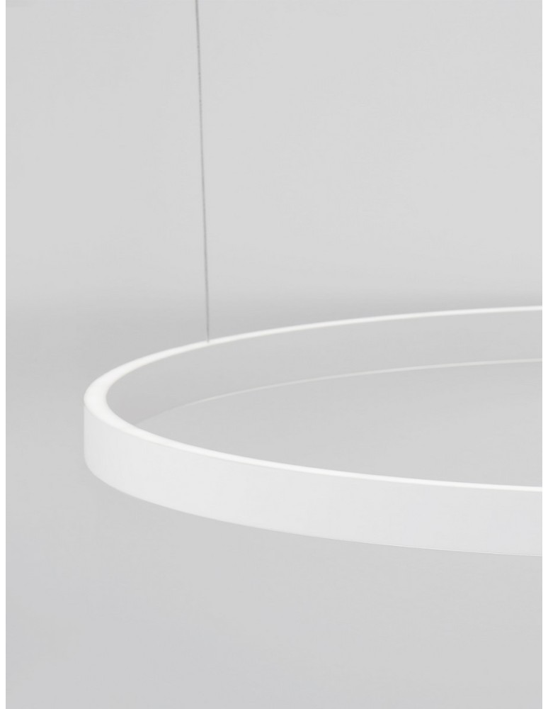 Lampy wiszące - Luces Exclusivas BARI Wisząca Nowoczesna biały 1xLED max 106W 3000K LE43257 - product kolory-swiatla.pl 4