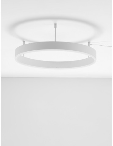 Luces Exclusivas JACA Wisząca Nowoczesna biały 1xLED max 45W 3000K LE43265 - produkt 2
