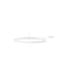 Lampy sufitowe ringi - Luces Exclusivas JACA Sufitowa Nowoczesna biały 1xLED max 60W 3000K LE43267 - produkt 1