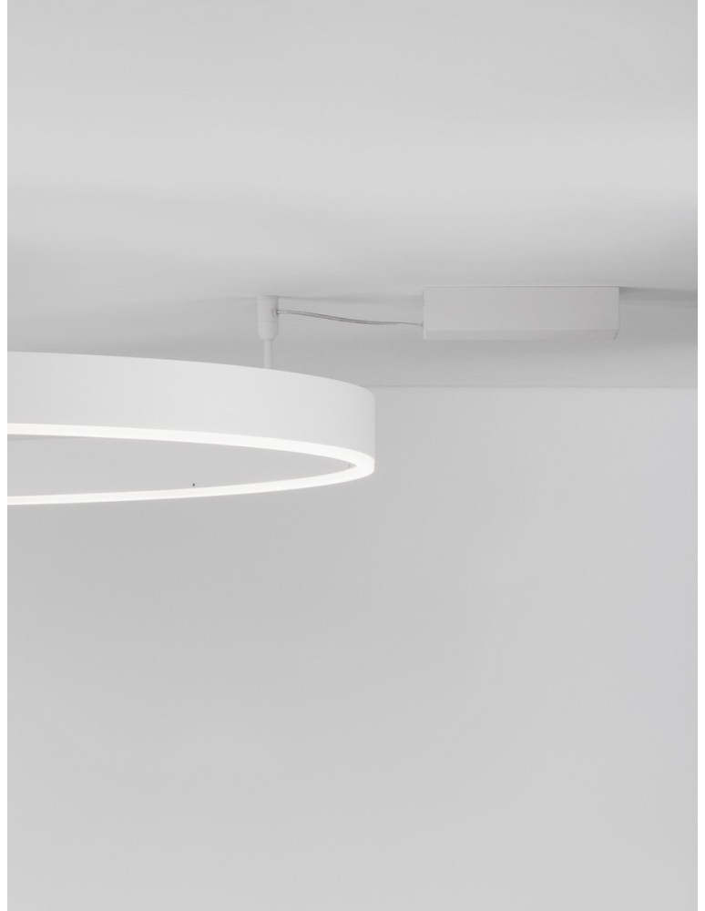 Luces Exclusivas JACA Sufitowa Nowoczesna biały 1xLED max 60W 3000K LE43267