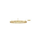 Lampy sufitowe ringi - Luces Exclusivas JACA Sufitowa Nowoczesna złoty i odcienie złota 1xLED max 60W 3000K LE43268 - product 1