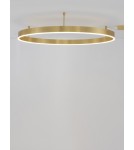 Lampy sufitowe ringi - Luces Exclusivas JACA Sufitowa Nowoczesna złoty i odcienie złota 1xLED max 60W 3000K LE43268 - product 2