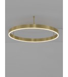 Lampy sufitowe ringi - Luces Exclusivas JACA Sufitowa Nowoczesna złoty i odcienie złota 1xLED max 50W 3000K LE43269 - product 2