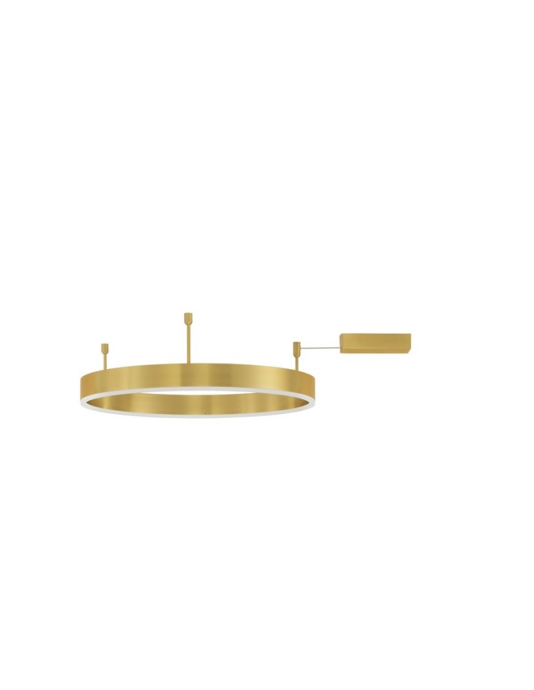 Lampy sufitowe ringi - Luces Exclusivas JACA Sufitowa Nowoczesna złoty i odcienie złota 1xLED max 45W 3000K LE43270 - produkt kolory-swiatla.pl 1