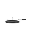 Luces Exclusivas JACA Sufitowa Nowoczesna czarny 1xLED max 45W 3000K LE43271