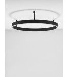 Lampy sufitowe ringi - Luces Exclusivas JACA Sufitowa Nowoczesna czarny 1xLED max 50W 3000K LE43272 - product 2