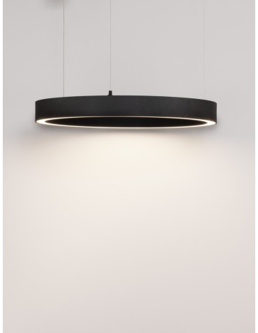 Luces Exclusivas BARI Wisząca Nowoczesna czarny 1xLED max 40W 3000K LE43274 - product 2