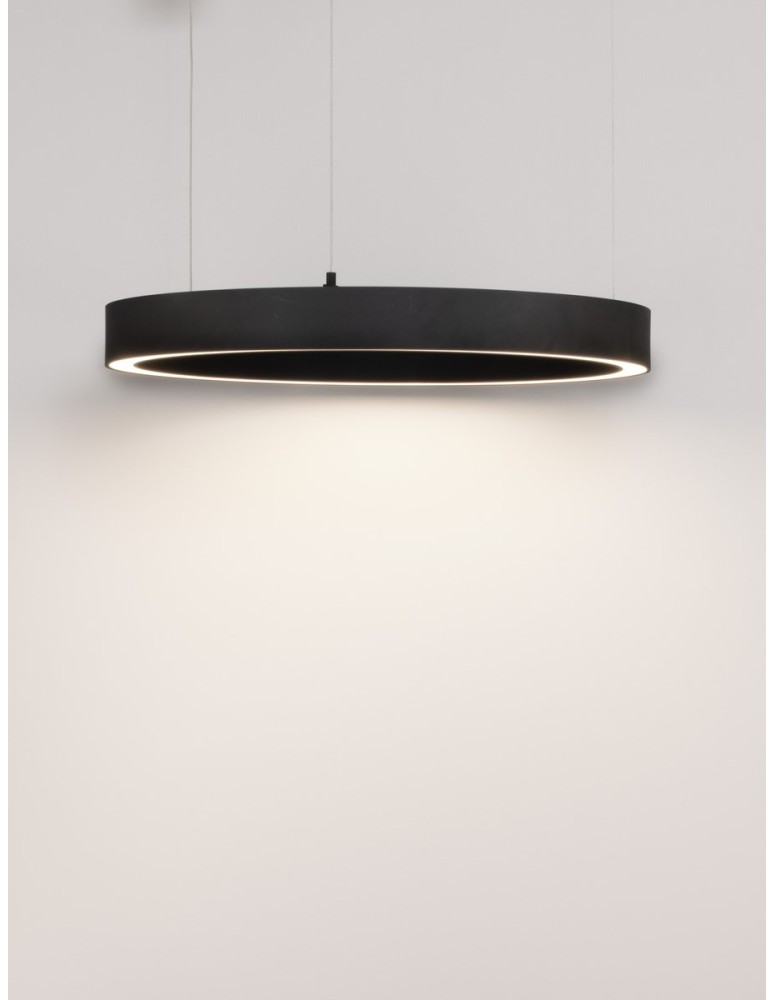 Lampy wiszące - Luces Exclusivas BARI Wisząca Nowoczesna czarny 1xLED max 40W 3000K LE43274 - product kolory-swiatla.pl 2