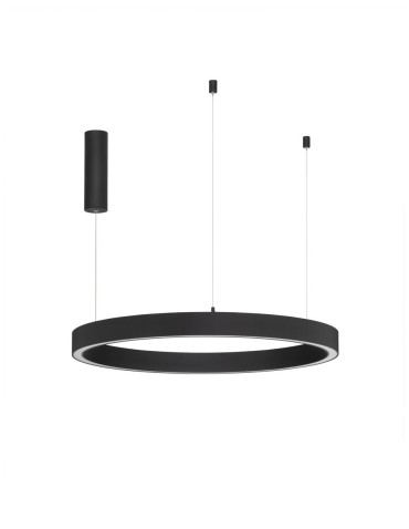 Luces Exclusivas BARI Wisząca Nowoczesna czarny 1xLED max 50W 3000K LE43275