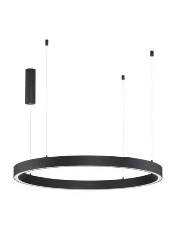 Luces Exclusivas BARI Wisząca Nowoczesna czarny 1xLED max 60W 3000K LE43276