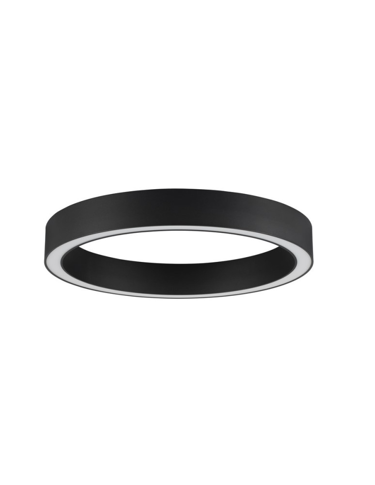 Lampy sufitowe ringi - Luces Exclusivas MILPA Sufitowa Nowoczesna czarny 1xLED max 40W 3000K LE43277 - produkt kolory-swiatla.pl 1