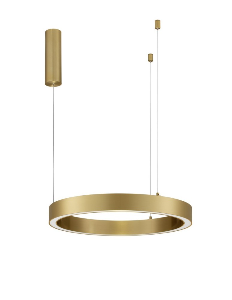 Lampy wiszące - Luces Exclusivas MILPA Wisząca Nowoczesna złoty i odcienie złota 1xLED max 40W 3000K LE43280 - produkt kolory-swiatla.pl 1