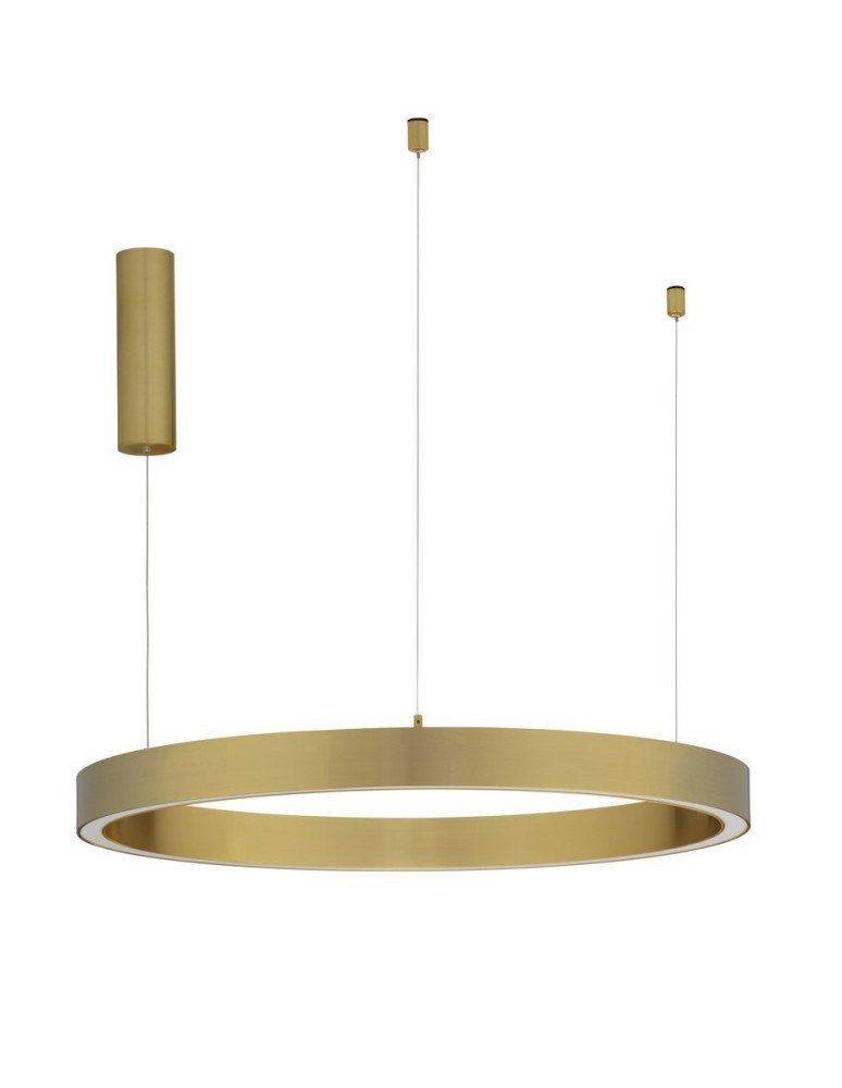 Lampy wiszące - Luces Exclusivas MILPA Wisząca Nowoczesna złoty i odcienie złota 1xLED max 50W 3000K LE43281 - produkt kolory-swiatla.pl 1