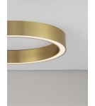 Lampy sufitowe ringi - Luces Exclusivas MILPA Sufitowa Nowoczesna złoty i odcienie złota 1xLED max 40W 3000K LE43283 - product 2