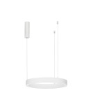 Lampy wiszące - Luces Exclusivas MILPA Wisząca Nowoczesna biały 1xLED max 40W 3000K LE43286 - product 1