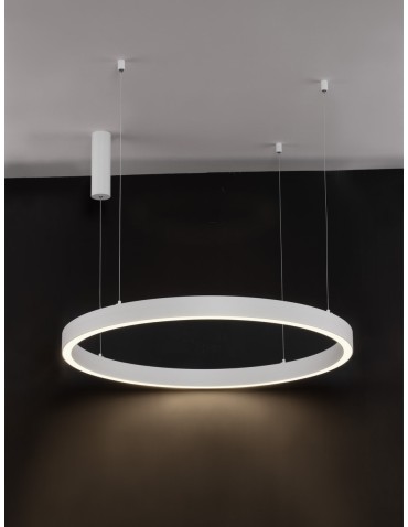 Luces Exclusivas MILPA Wisząca Nowoczesna biały 1xLED max 60W 3000K LE43288 - produkt 2