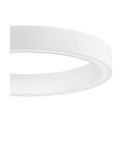 Lampy sufitowe ringi - Luces Exclusivas MILPA Sufitowa Nowoczesna biały 1xLED max 40W 3000K LE43289 - product 1