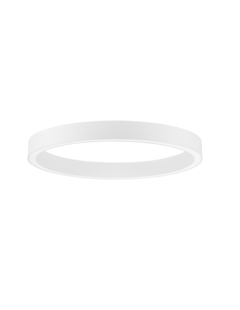 Lampy sufitowe ringi - Luces Exclusivas MILPA Sufitowa Nowoczesna biały 1xLED max 50W 3000K LE43290 - produkt kolory-swiatla.pl 1