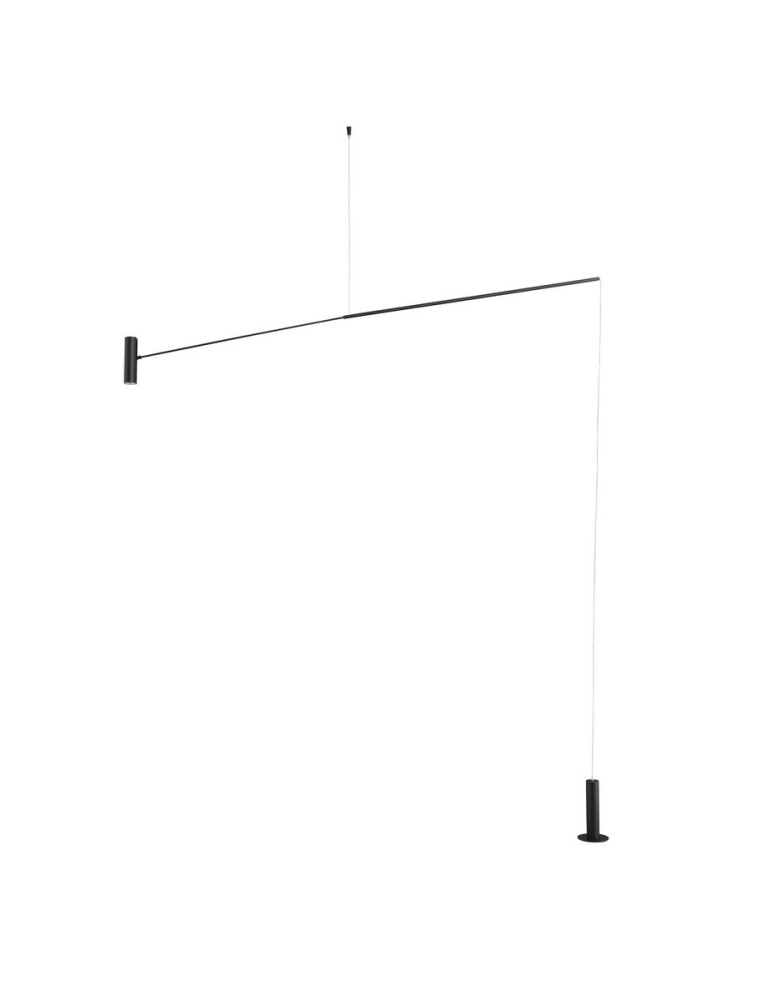 Lampy wiszące designerskie - Luces Exclusivas KARIM Wisząca Nowoczesna czarny 1xLED max 12W 3000K LE43295 - produkt kolory-swiatla.pl 1