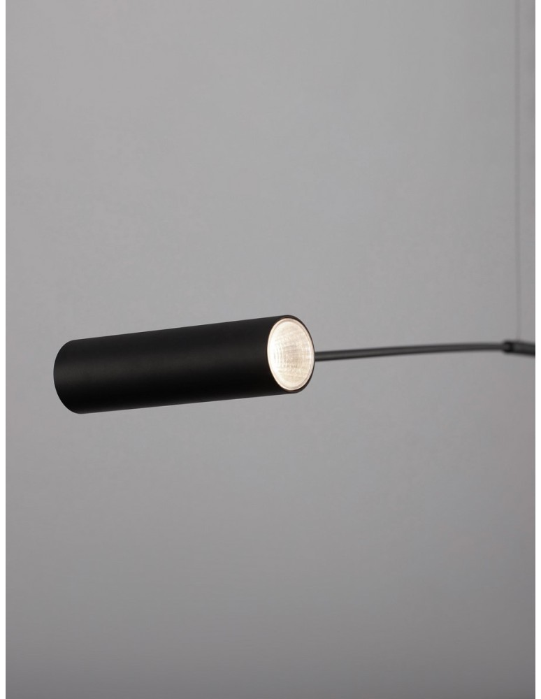 Lampy wiszące designerskie - Luces Exclusivas KARIM Wisząca Nowoczesna czarny 1xLED max 12W 3000K LE43295 - product kolory-swiatla.pl 4
