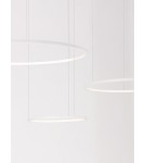 Lampy wiszące - Luces Exclusivas ABAJO Wisząca Nowoczesna biały 3xLED max 80W 3000K LE43298 - product 2