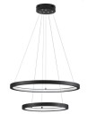Luces Exclusivas IRUN Wisząca Nowoczesna czarny 2xLED max 60W 3000K LE43300