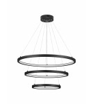 Lampy wiszące - Luces Exclusivas IRUN Wisząca Nowoczesna czarny 3xLED max 108W 3000K LE43301 - produkt 1