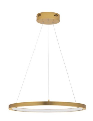 Luces Exclusivas IRUN Wisząca Nowoczesna złoty i odcienie złota 1xLED max 35W 3000K LE43302