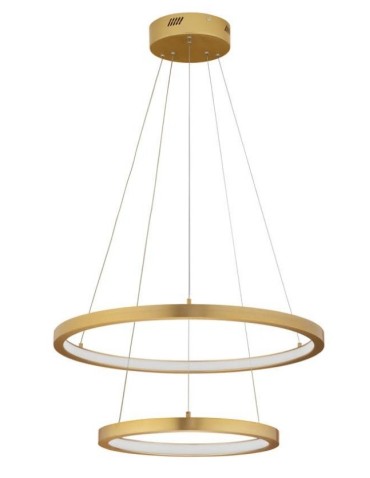 Luces Exclusivas IRUN Wisząca Nowoczesna złoty i odcienie złota 2xLED max 60W 3000K LE43303