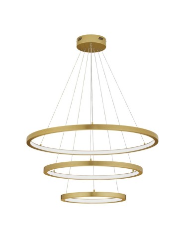 Luces Exclusivas IRUN Wisząca Nowoczesna złoty i odcienie złota 3xLED max 108W 3000K LE43304