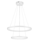 Lampy wiszące - Luces Exclusivas IRUN Wisząca Nowoczesna biały 2xLED max 60W 3000K LE43306 - product 1