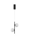 Luces Exclusivas ABALA Wisząca Nowoczesna czarny 2xLED max 16W 3000K LE43308