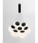 Lampy wiszące - Luces Exclusivas ABALA Wisząca Nowoczesna czarny 7xLED max 49W 3000K LE43309 - produkt 2