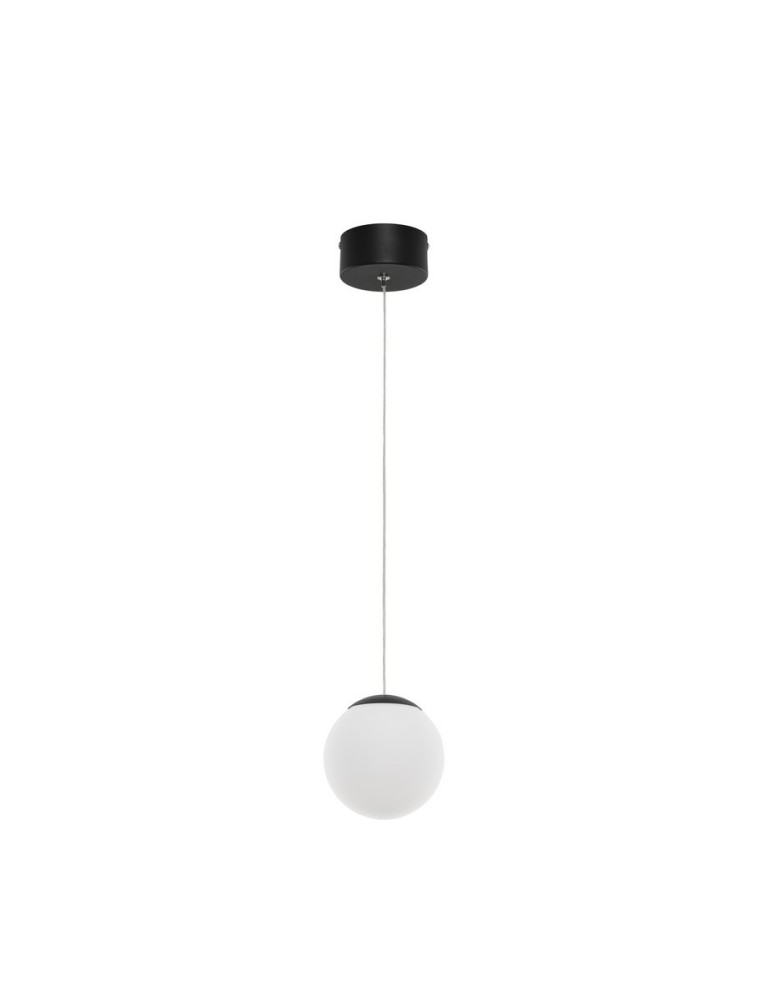 Lampy wiszące - Luces Exclusivas ABALA Wisząca Nowoczesna czarny 1xLED max 8W 3000K LE43311 - produkt kolory-swiatla.pl 1