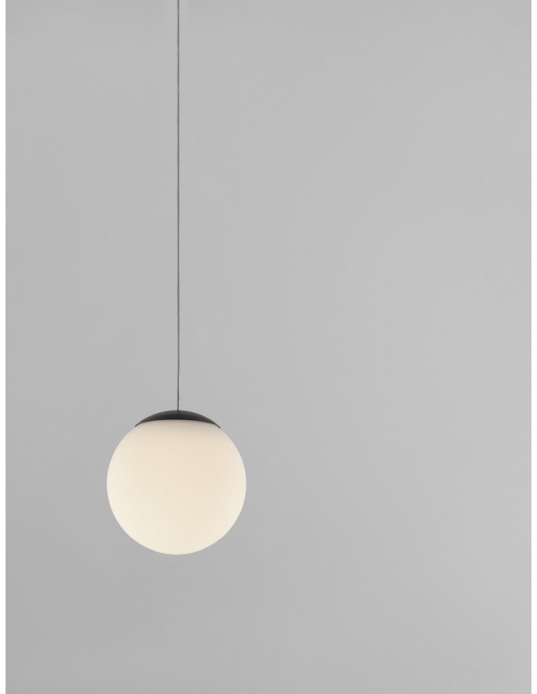 Lampy wiszące - Luces Exclusivas ABALA Wisząca Nowoczesna czarny 1xLED max 8W 3000K LE43311 - produkt kolory-swiatla.pl 3