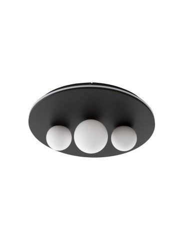 Luces Exclusivas ABRAS Sufitowa Nowoczesna czarny 3xLED max 52W 3000K LE43316