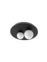 Luces Exclusivas ABRAS Sufitowa Nowoczesna czarny 2xLED max 40W 3000K LE43317