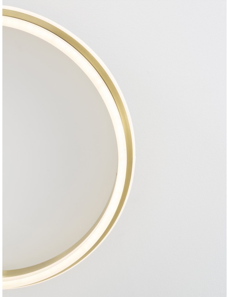 Lampy sufitowe LED - Luces Exclusivas ACALA Sufitowa Nowoczesna złoty i odcienie złota 1xLED max 60W 3000K LE43327 - product kolory-swiatla.pl 2