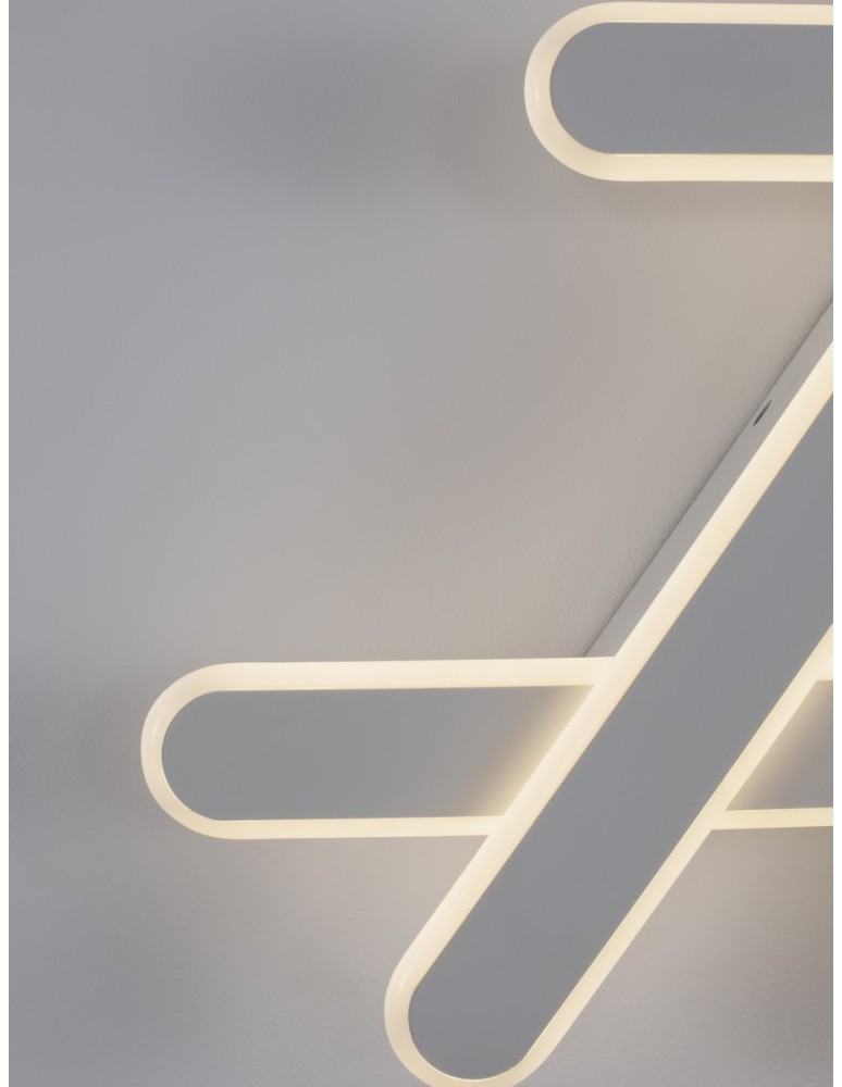 Lampy sufitowe - Luces Exclusivas ACALA Sufitowa Nowoczesna biały 1xLED max 40W 3000K LE43333 - product kolory-swiatla.pl 2