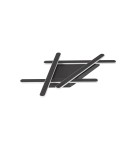 Lampy sufitowe - Luces Exclusivas ACALA Sufitowa Nowoczesna czarny 1xLED max 60W 3000K LE43334 - product 1