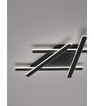 Lampy sufitowe - Luces Exclusivas ACALA Sufitowa Nowoczesna czarny 1xLED max 60W 3000K LE43334 - product 2