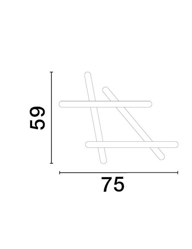 Lampy sufitowe - Luces Exclusivas ACALA Sufitowa Nowoczesna czarny 1xLED max 60W 3000K LE43334 - product kolory-swiatla.pl 3