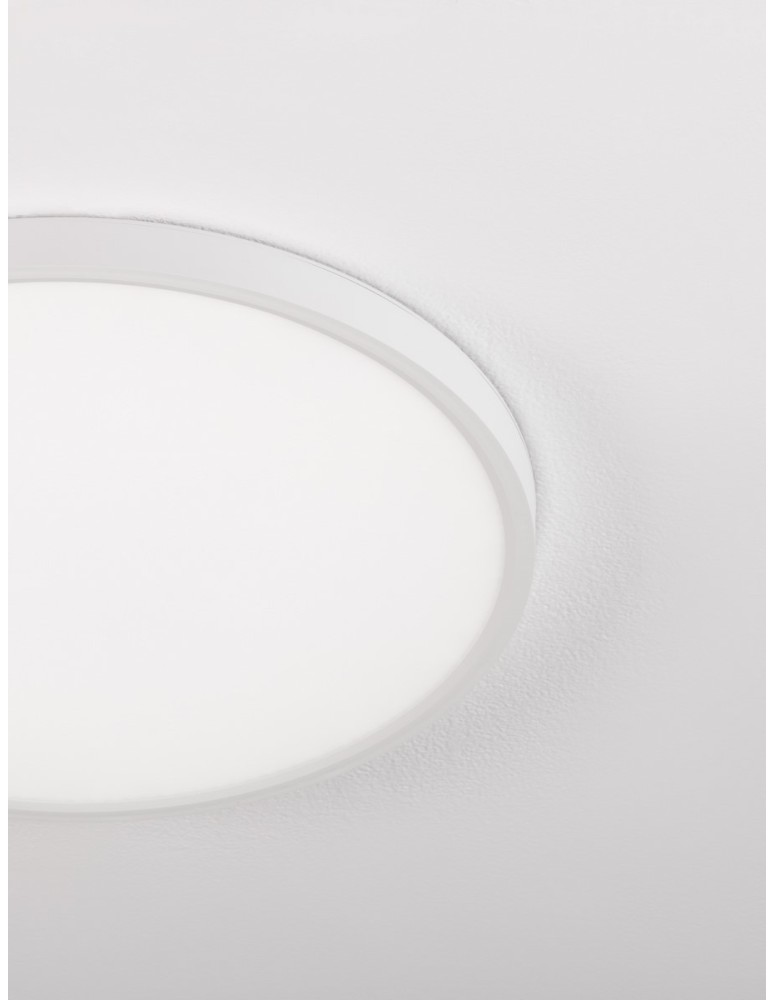 Lampy sufitowe - Luces Exclusivas ACISA Sufitowa Nowoczesna biały 1xLED max 36W 3000K/4000K/6500K LE43340 - product kolory-swiatla.pl 2