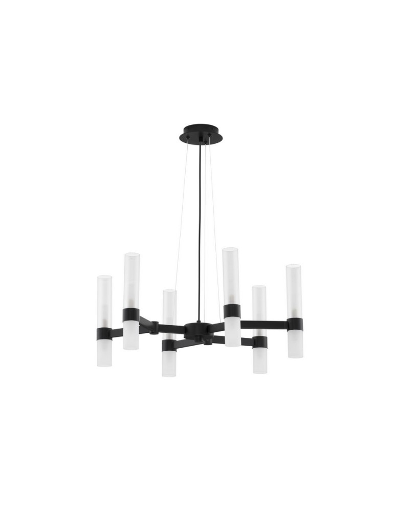 Żyrandole - Luces Exclusivas ACUNA Wisząca Nowoczesna czarny 12xG9 max 5W LE43345 - produkt kolory-swiatla.pl 1