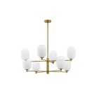 Żyrandole - Luces Exclusivas BADESI Wisząca Nowoczesna złoty i odcienie złota 8xG9 max 5W LE43350 - product 1