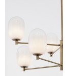 Żyrandole - Luces Exclusivas BADESI Wisząca Nowoczesna złoty i odcienie złota 8xG9 max 5W LE43350 - product 2