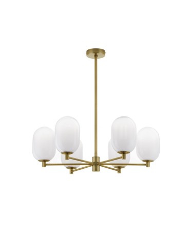 Luces Exclusivas BADESI Wisząca Nowoczesna złoty i odcienie złota 6xG9 max 5W LE43351