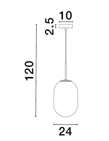 Luces Exclusivas ACUYO Wisząca Nowoczesna złoty i odcienie złota 1xE14 max 12W LE43355 - produkt 2