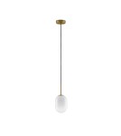 Lampy wiszące - Luces Exclusivas ACUYO Wisząca Nowoczesna złoty i odcienie złota 1xG9 max 12W LE43357 - product 1